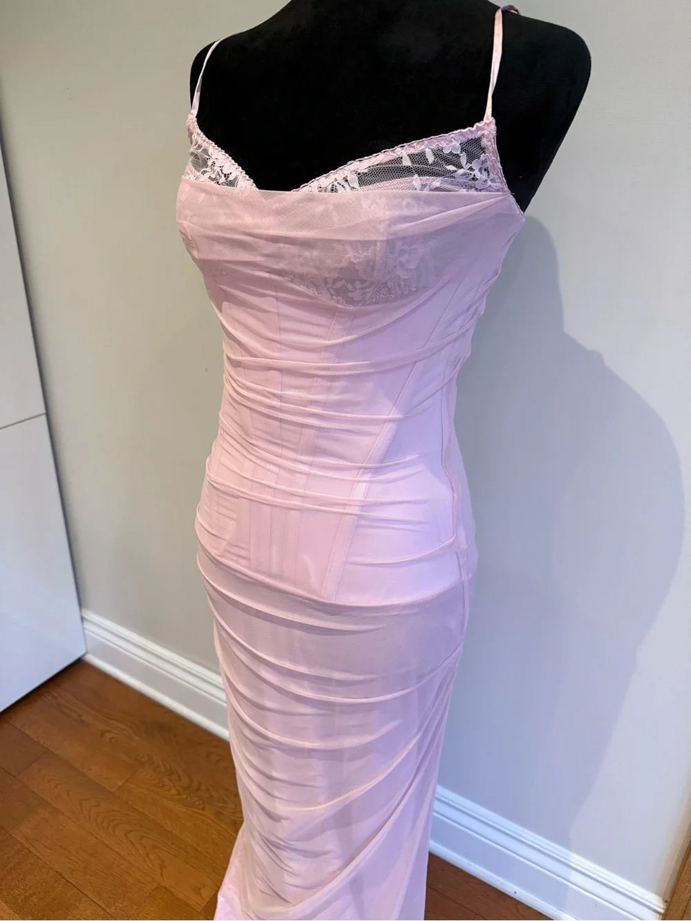 House of CB Nalini Cotton Candy Corset Maxi Dress - Picture 3 of 7